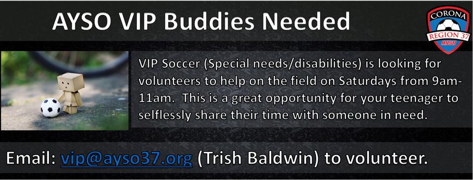 VIP Buddies Needed!