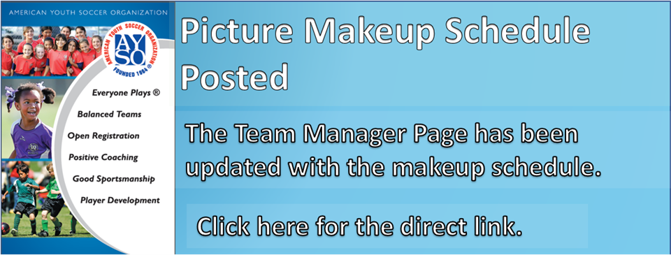 Makeup Picture Schedule