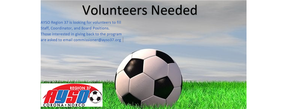 Volunteers Needed