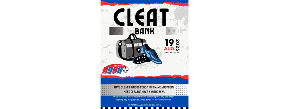 CLEAT DONATION